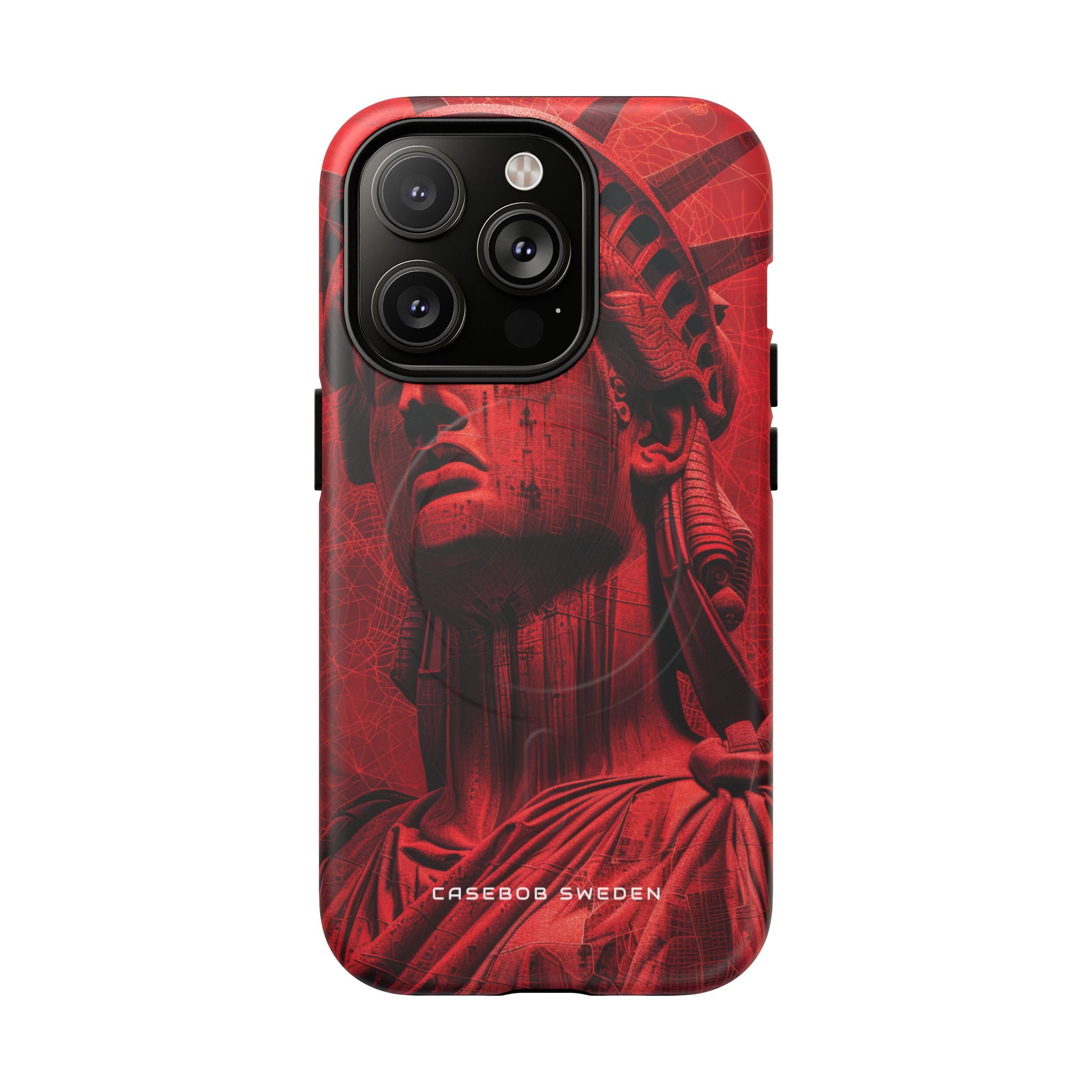 Zen Red Liberty Vision iPhone 14 | Tough+ Phone Case