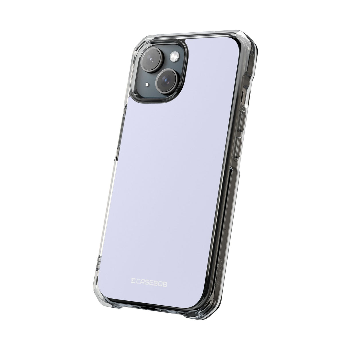 Lavender Bloom | Handyhülle für iPhone (Clear Impact Case – magnetisch) 