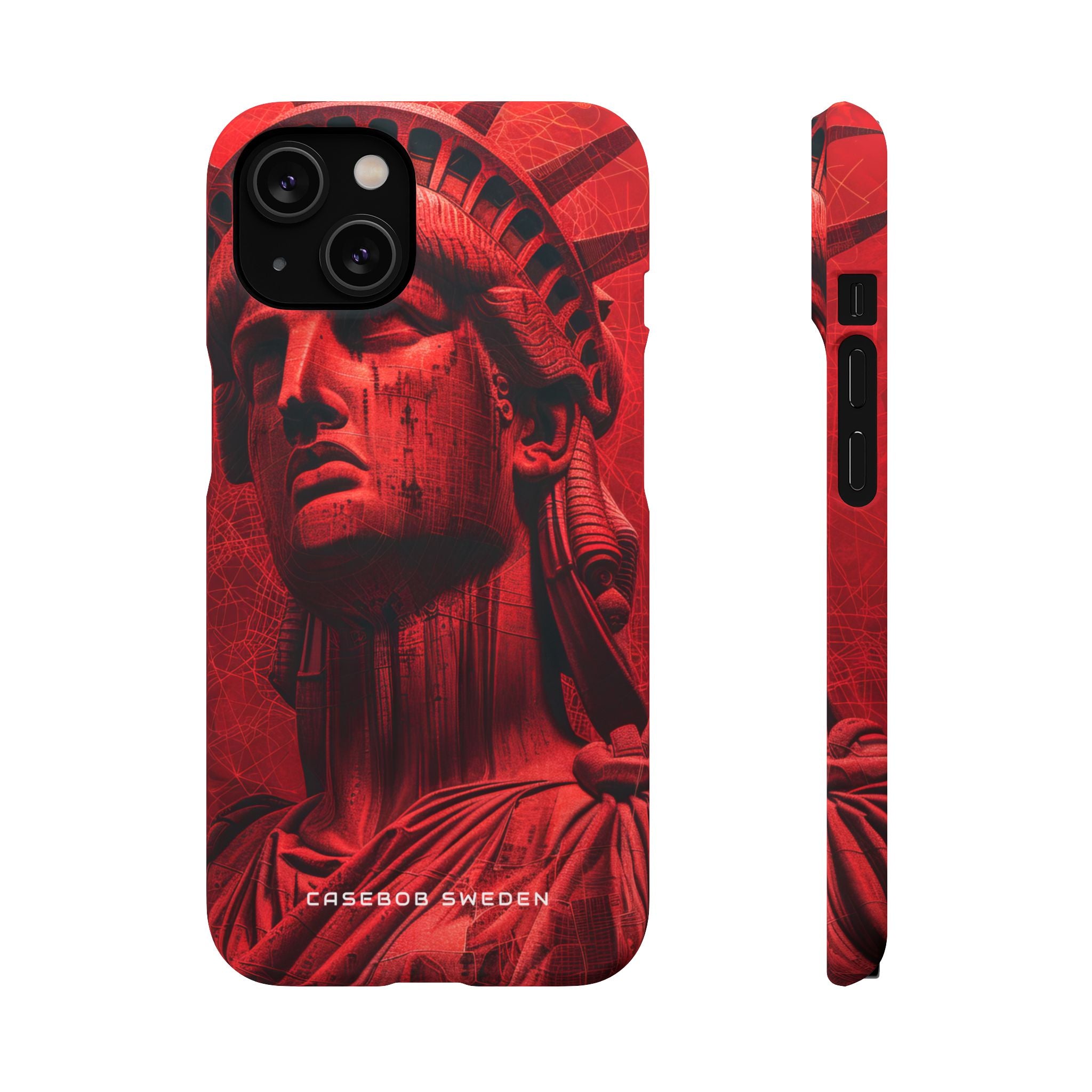 Zen Red Liberty Vision iPhone 14 - Slim Phone Case