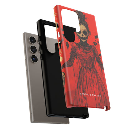 Haunting Scarlet Descent Samsung S24 - Tough Phone Case