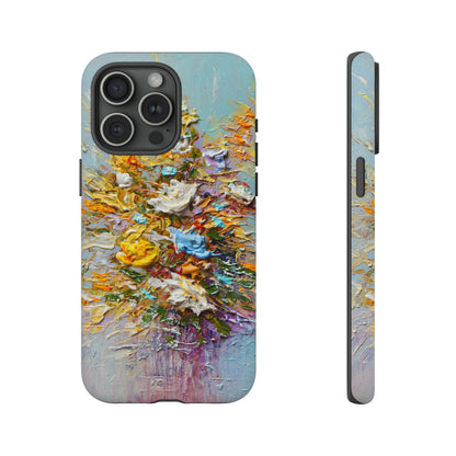 Oil painting - Bouquet of Flowers - Protective Phone Case