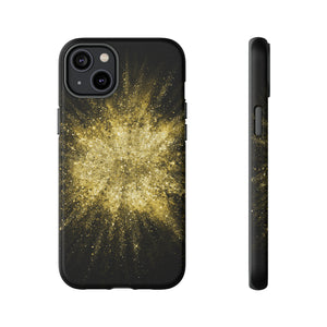 Gold Glitter Background - Protective Phone Case