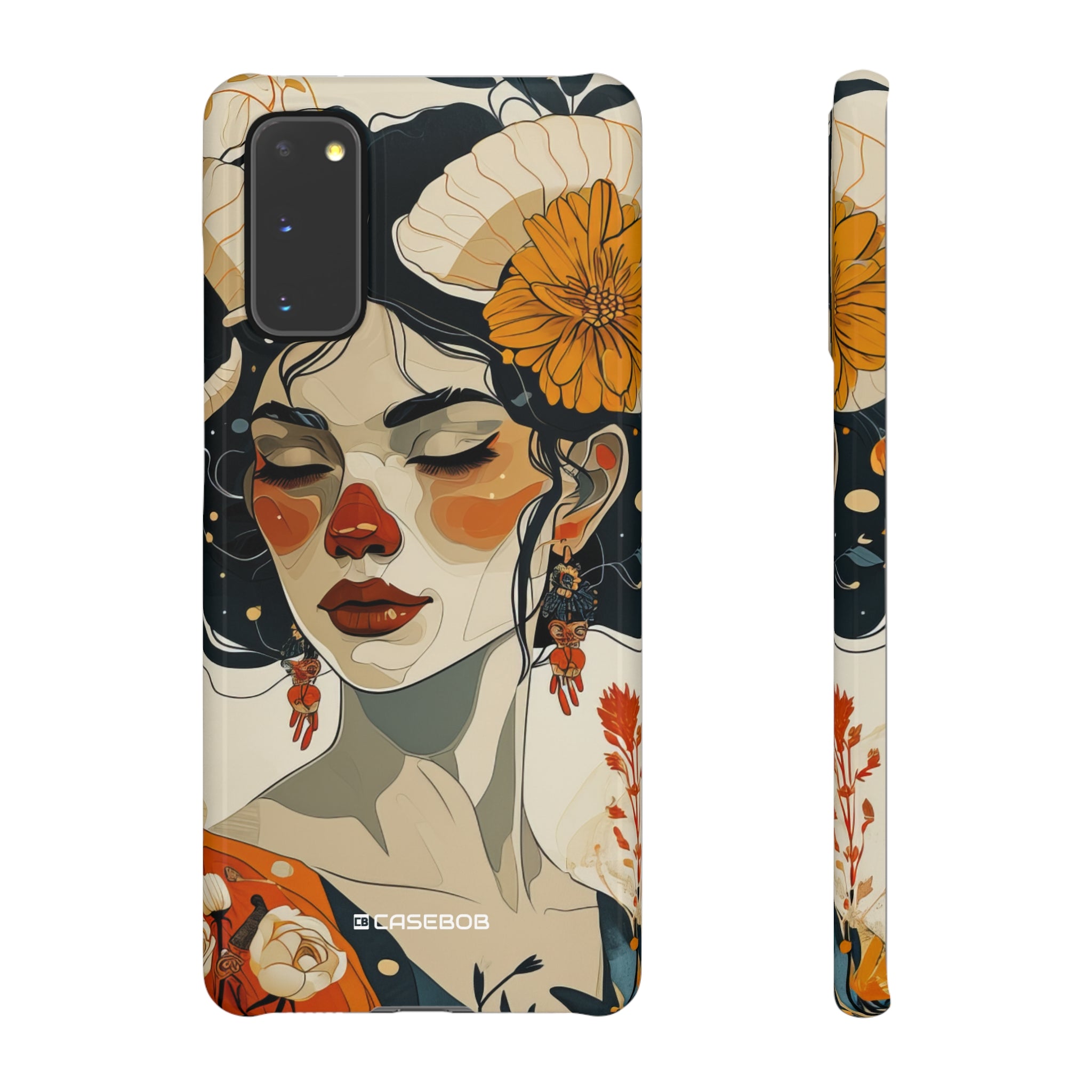 Mystical Bloom | Slim Phone Case for Samsung