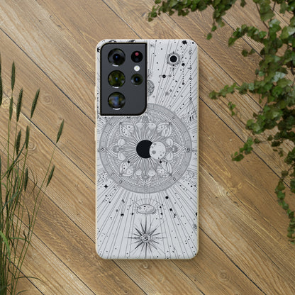 Celestial Mandala Mystique | Biodegradable Phone Case