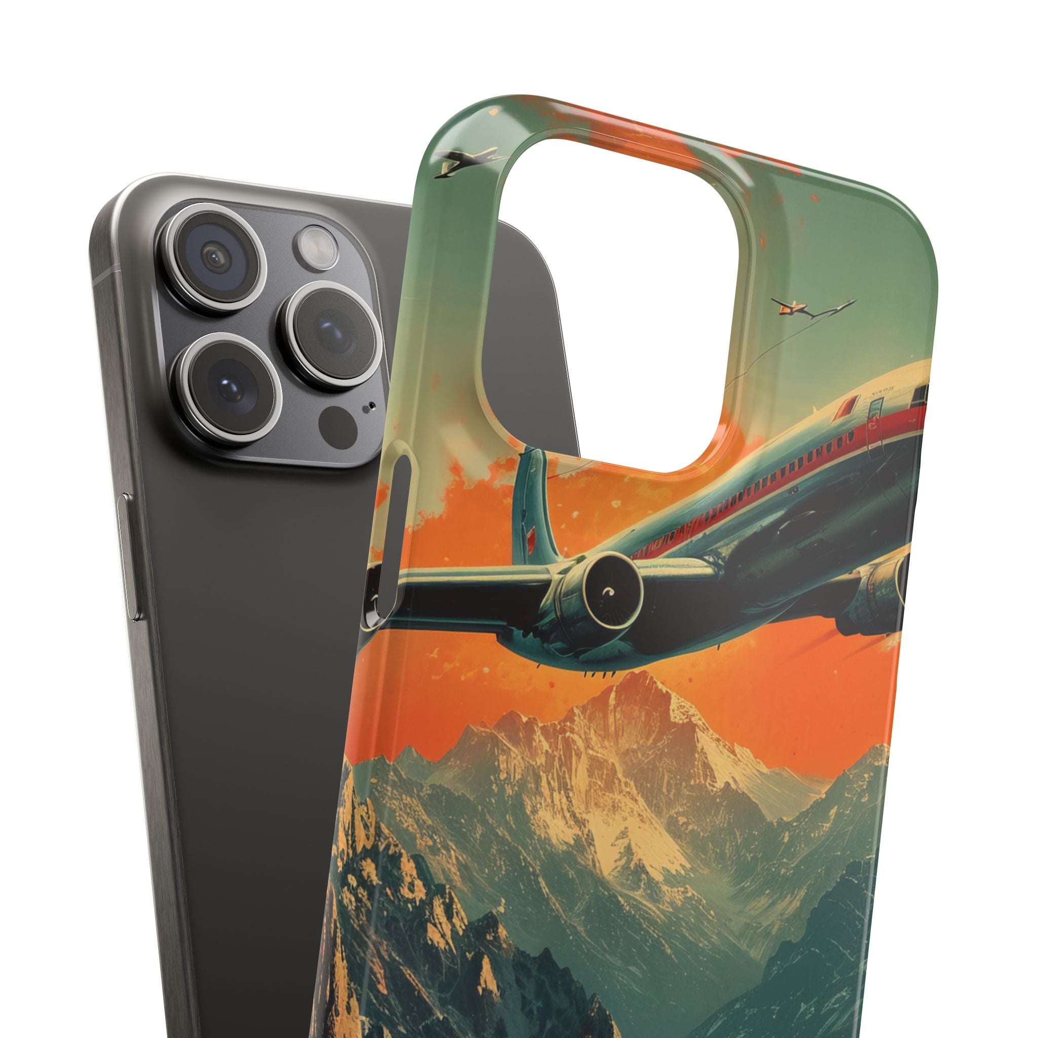 Vintage Skyward Adventure iPhone 15 - Slim Phone Case