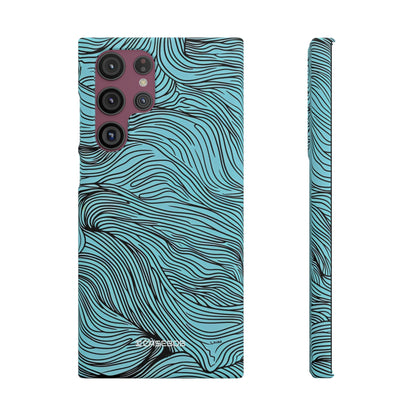 Wavy Serenity | Slim Phone Case for Samsung