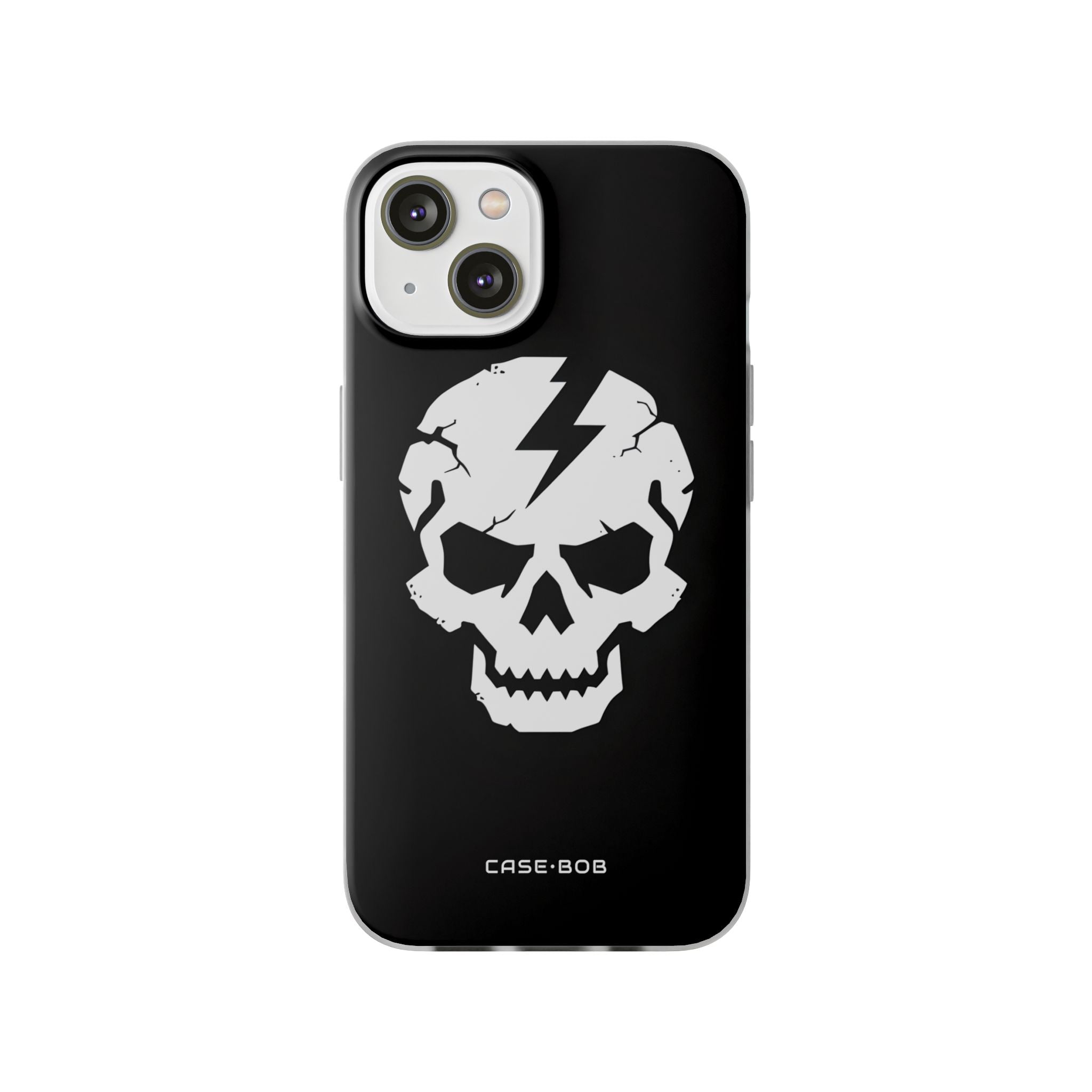 Lightning Skull iPhone 14 Case - Soft