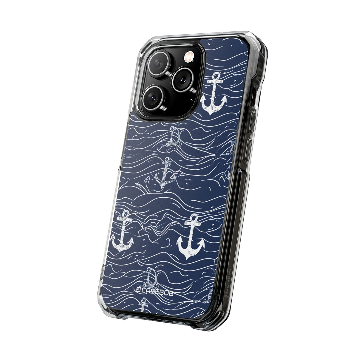 Nautical Serenity - Phone Case for iPhone (Clear Impact - Magnetic)