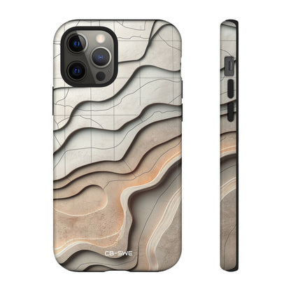 Waves Embrace Earth - iPhone Case