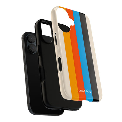 Vivid Stripe Harmony iPhone 16 Case - Tough