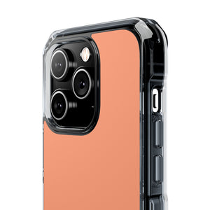 Light Salmon | Phone Case for iPhone (Clear Impact Case - Magnetic)