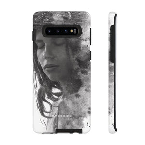 Portrait Lady Phone Case - Protective - Protective Phone Case