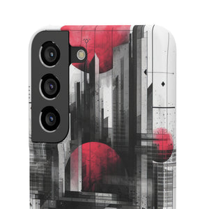 Cyber Gridscape | Slim Phone Case for Samsung