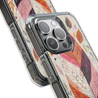 Vibrant Leaves Dance iPhone Case - Impact