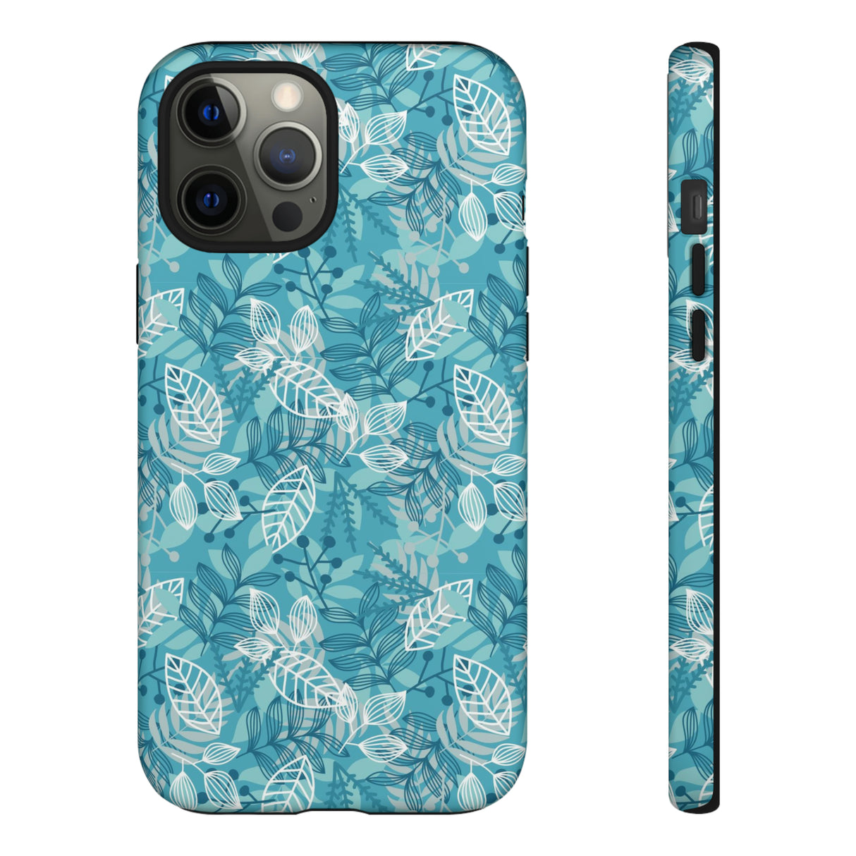 Spring Blue Leaf - Protective Phone Case