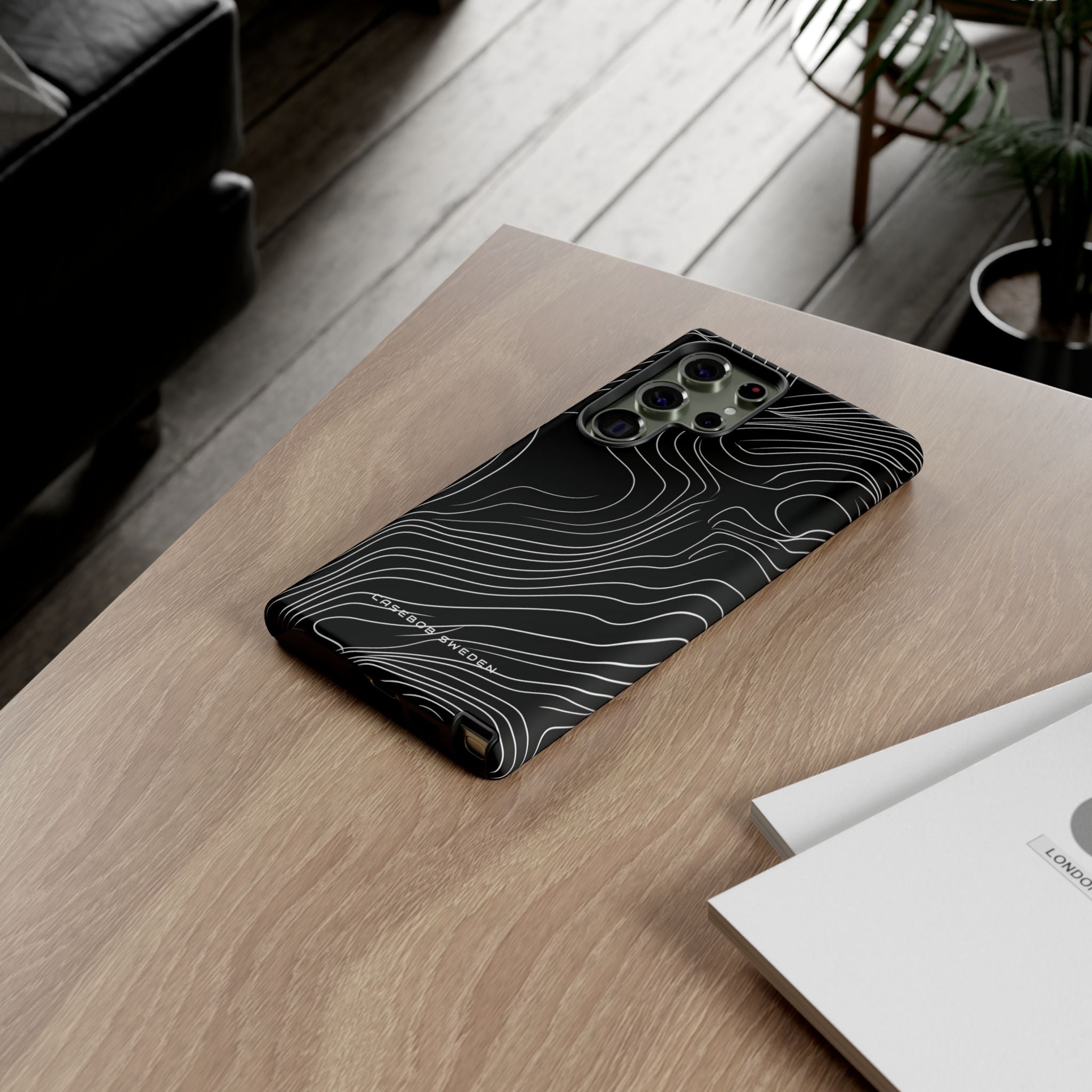 Contour Waveform Flow Samsung S23 - Tough Phone Case