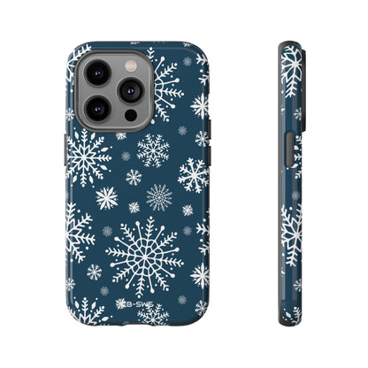 Snowflakes Dance Gracefully - iPhone Case