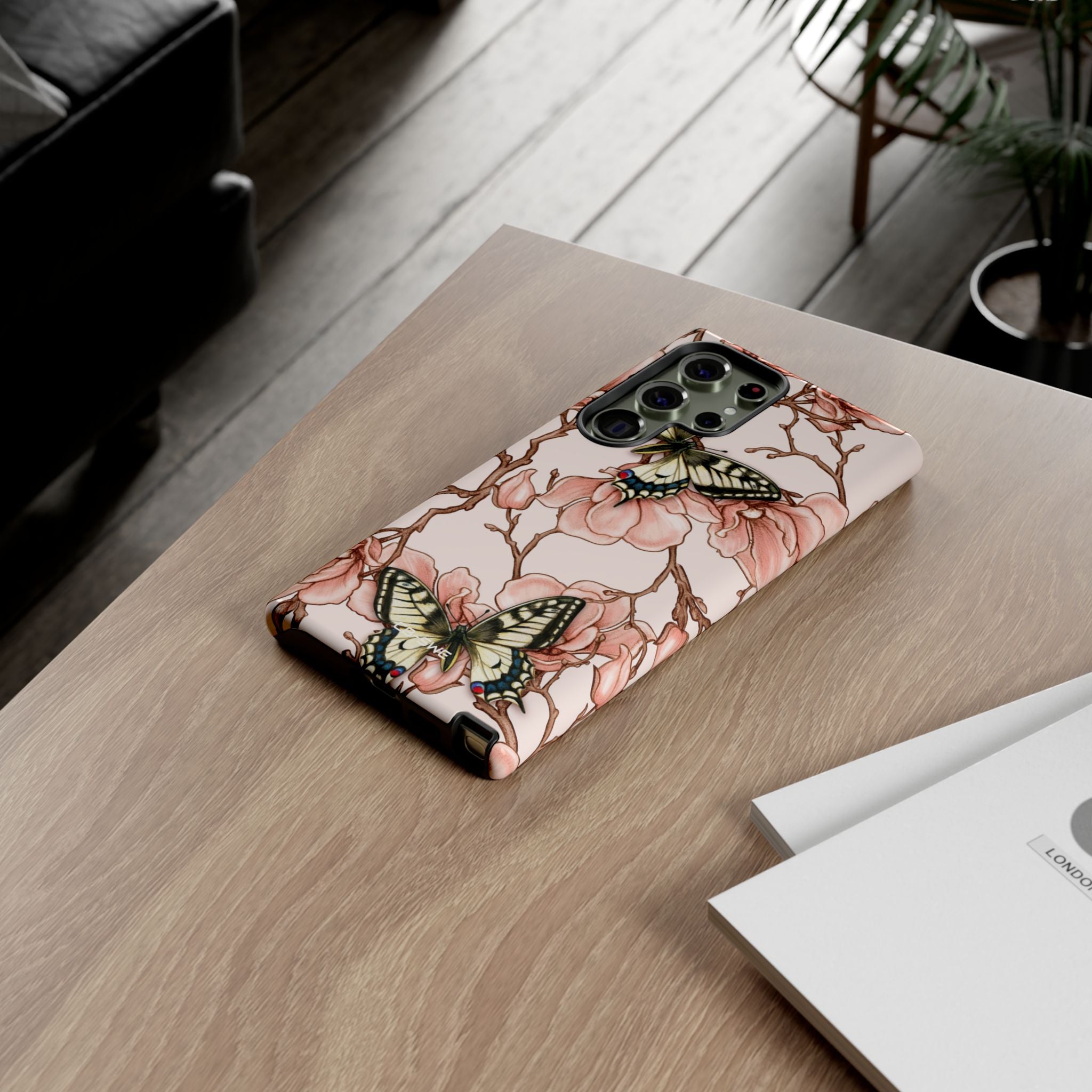 Butterflies and Magnolias Harmony - Samsung Case