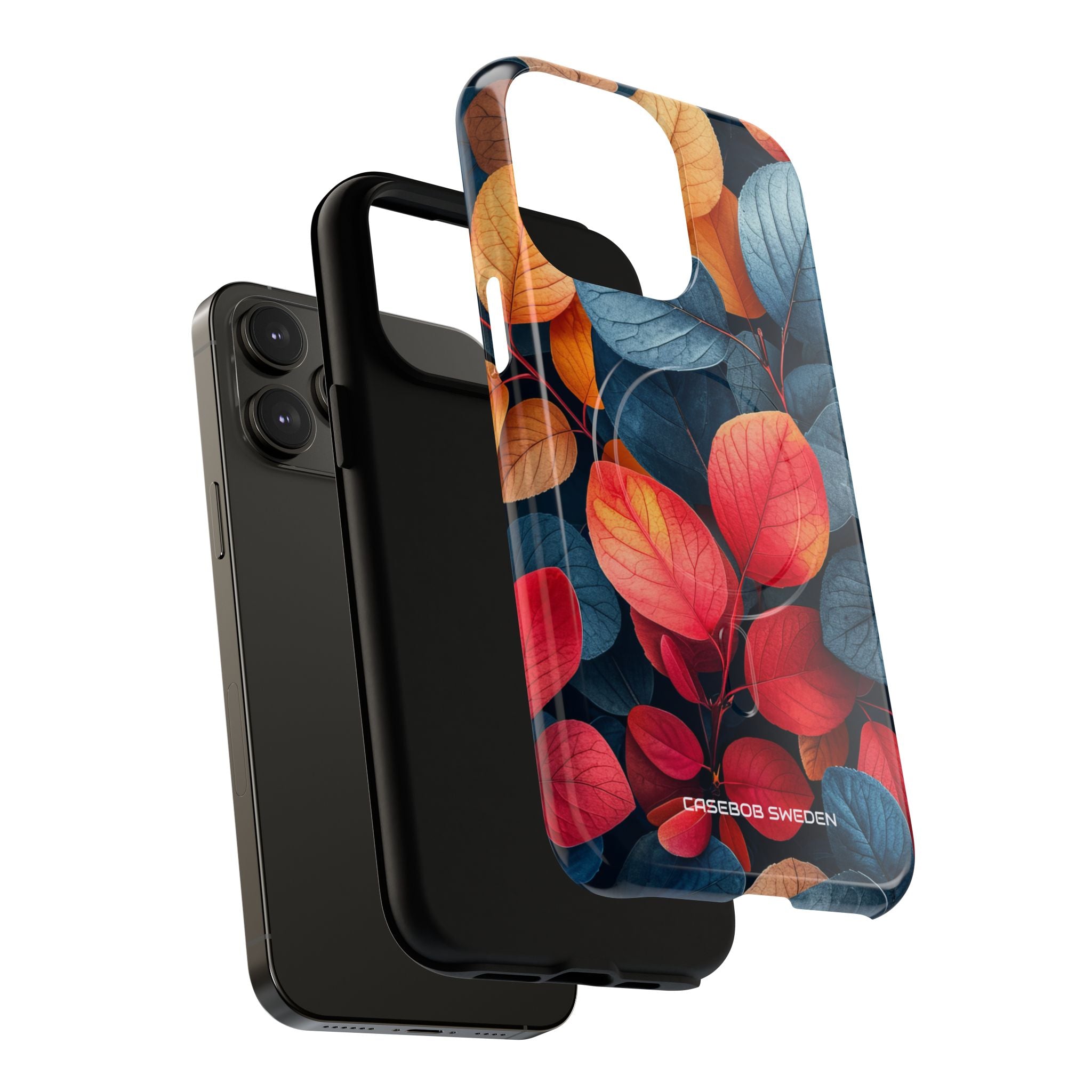 Vibrant Nature Leaves - Tough + MagSafe® iPhone 14 Phone Case