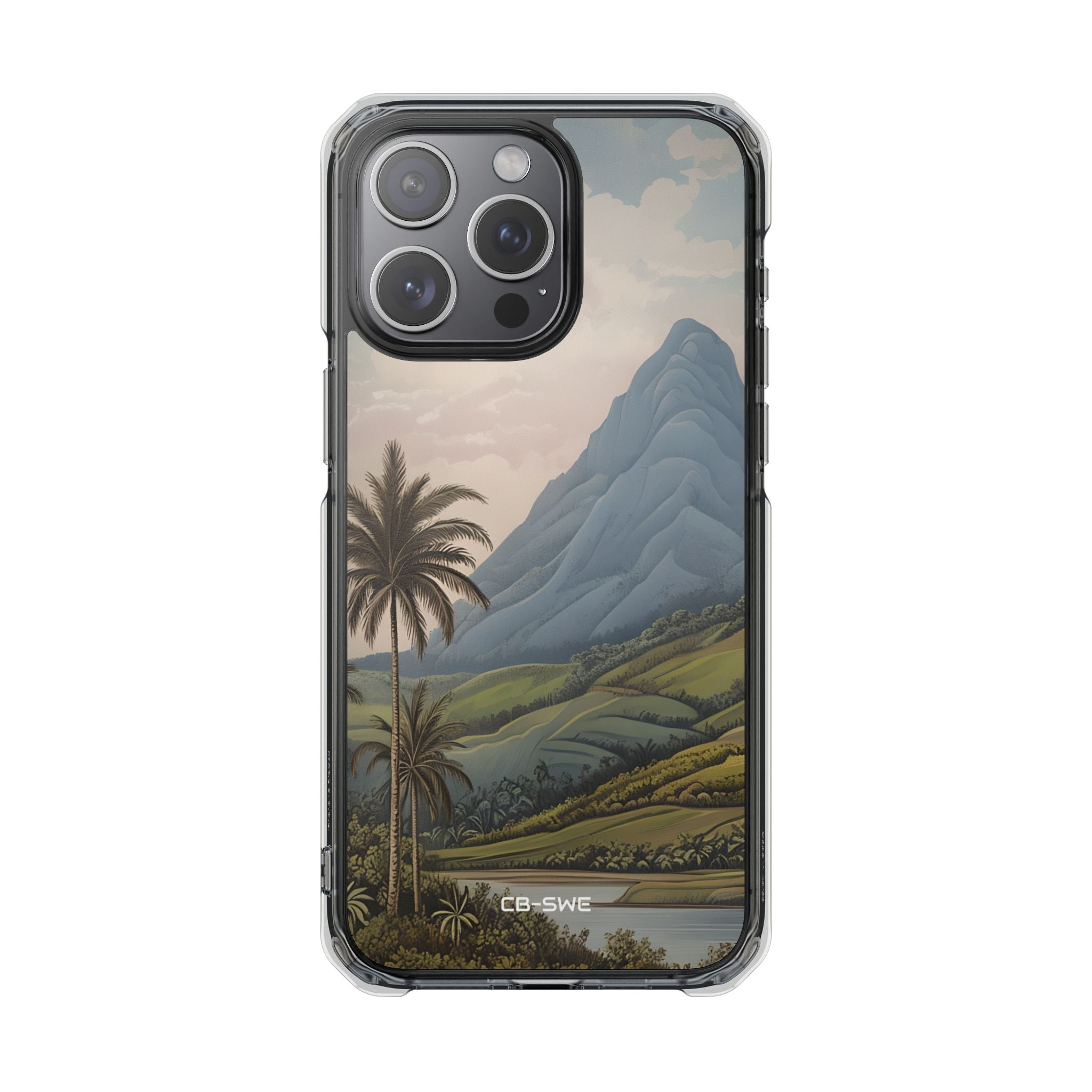 Serene Mountain Oasis iPhone Case - Impact