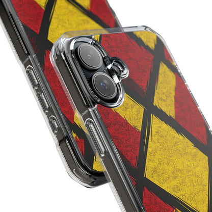 Cracked Diamond Grid iPhone 16 - Impact