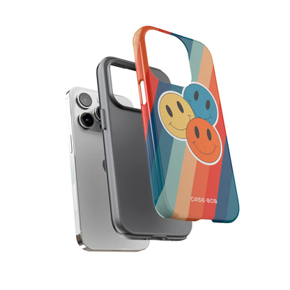 Triple Smile Breeze iPhone 14 Pro Case - Tough