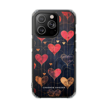 Gradient Heartflow Harmony iPhone 14 - Clear Impact Phone Case