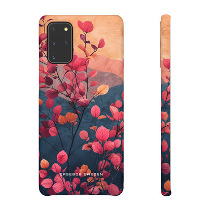 Vibrant Floral Harmony Samsung S20 - Slim Phone Case