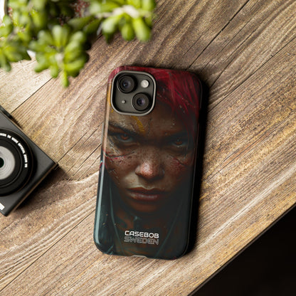 Ritratto Ribelle Cyberpunk iPhone 15 - Tough