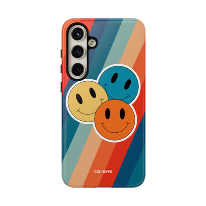 Retro Smiley Harmony - Samsung Case