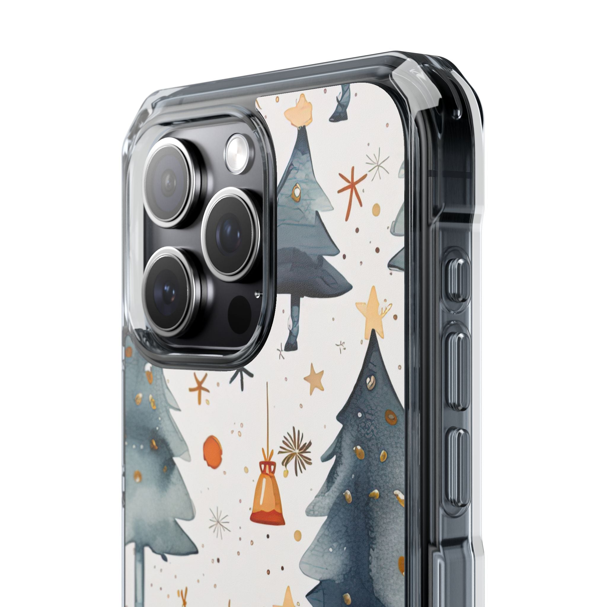 Christmas Trees Dance iPhone Case - Impact