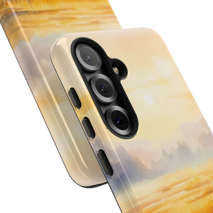 Glowing Sunrise Samsung S25 Case - Tough