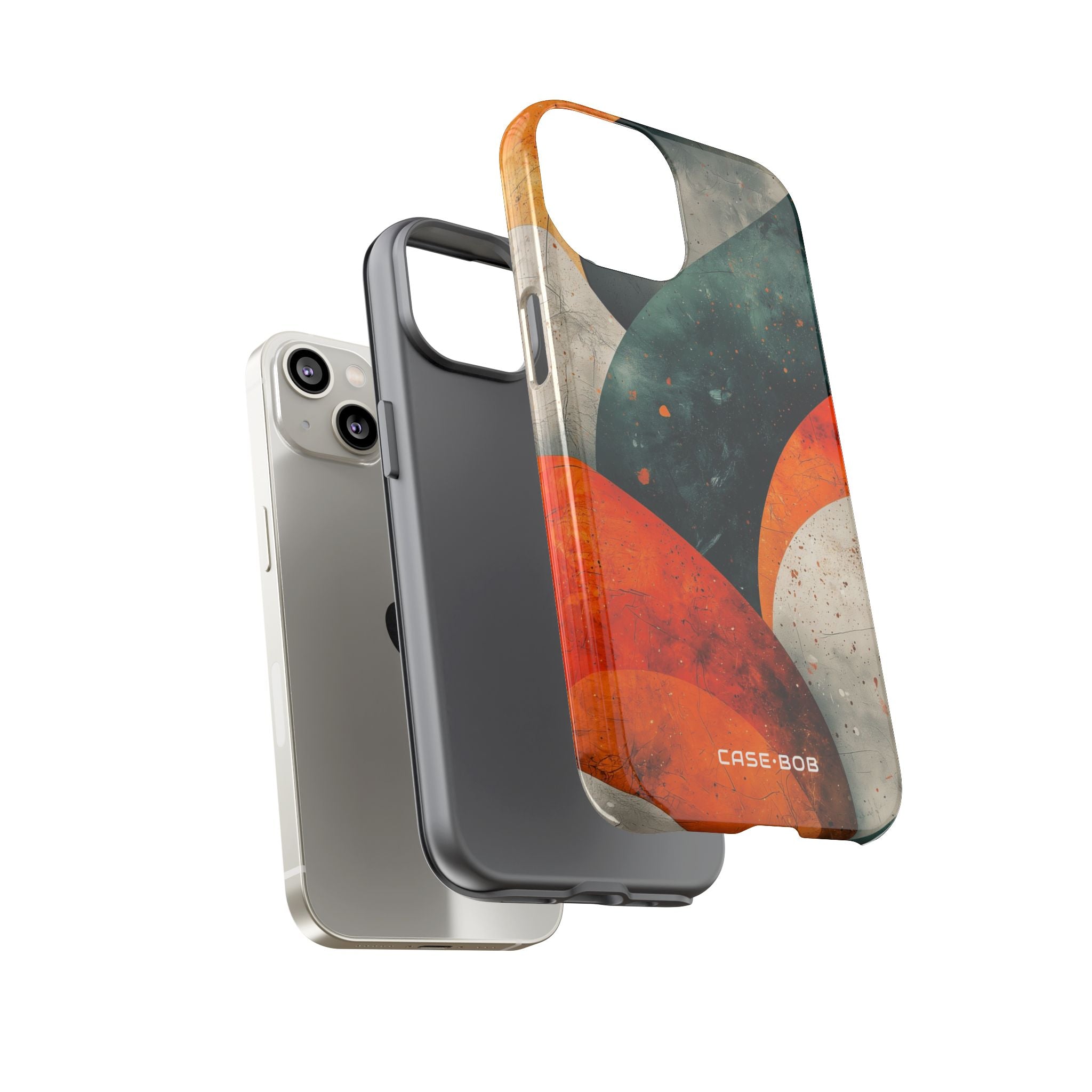 Crimson Wave iPhone 14 Case - Tough