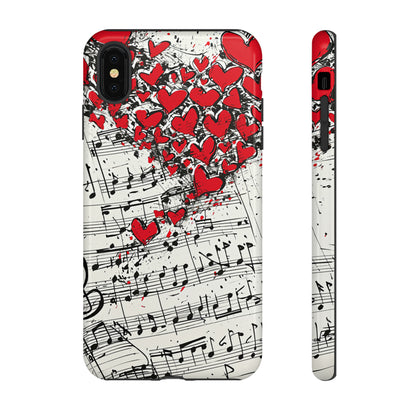 Lyric Harmony Serenade - Protective Phone Case