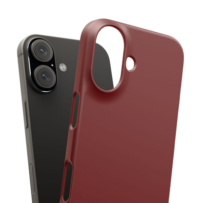 Maroon iPhone 16 - Slim Phone Case