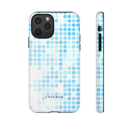 Blue Pixels - Protective Phone Case