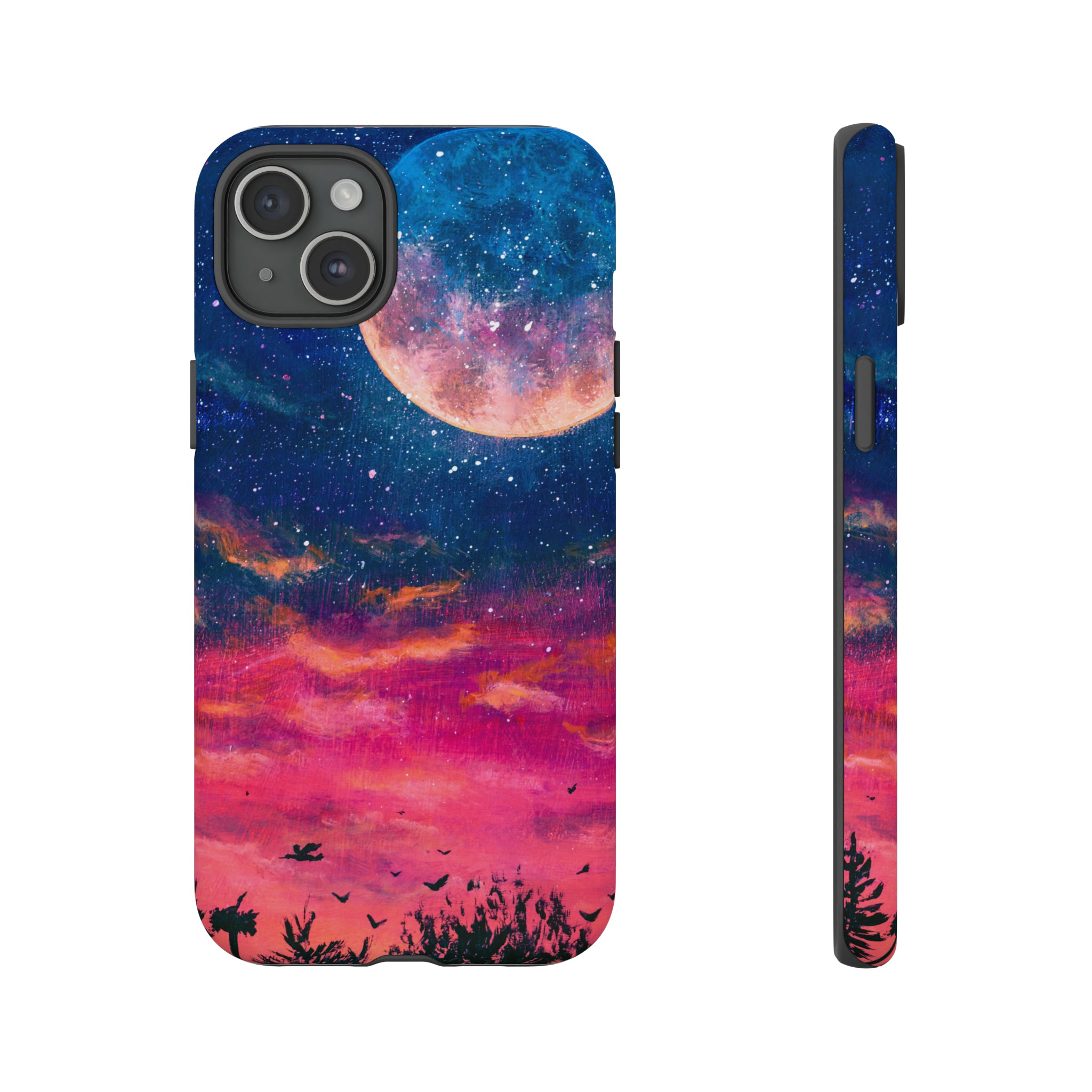 Oil painting - Big Planet - Protective Phone Case