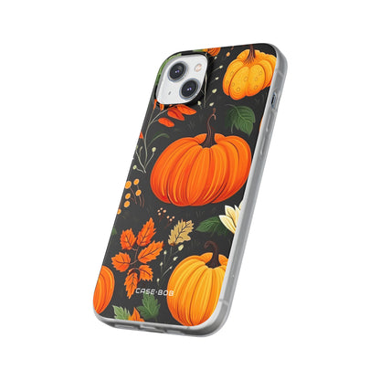 Pumpkin Glow iPhone 14 Plus Case - Soft