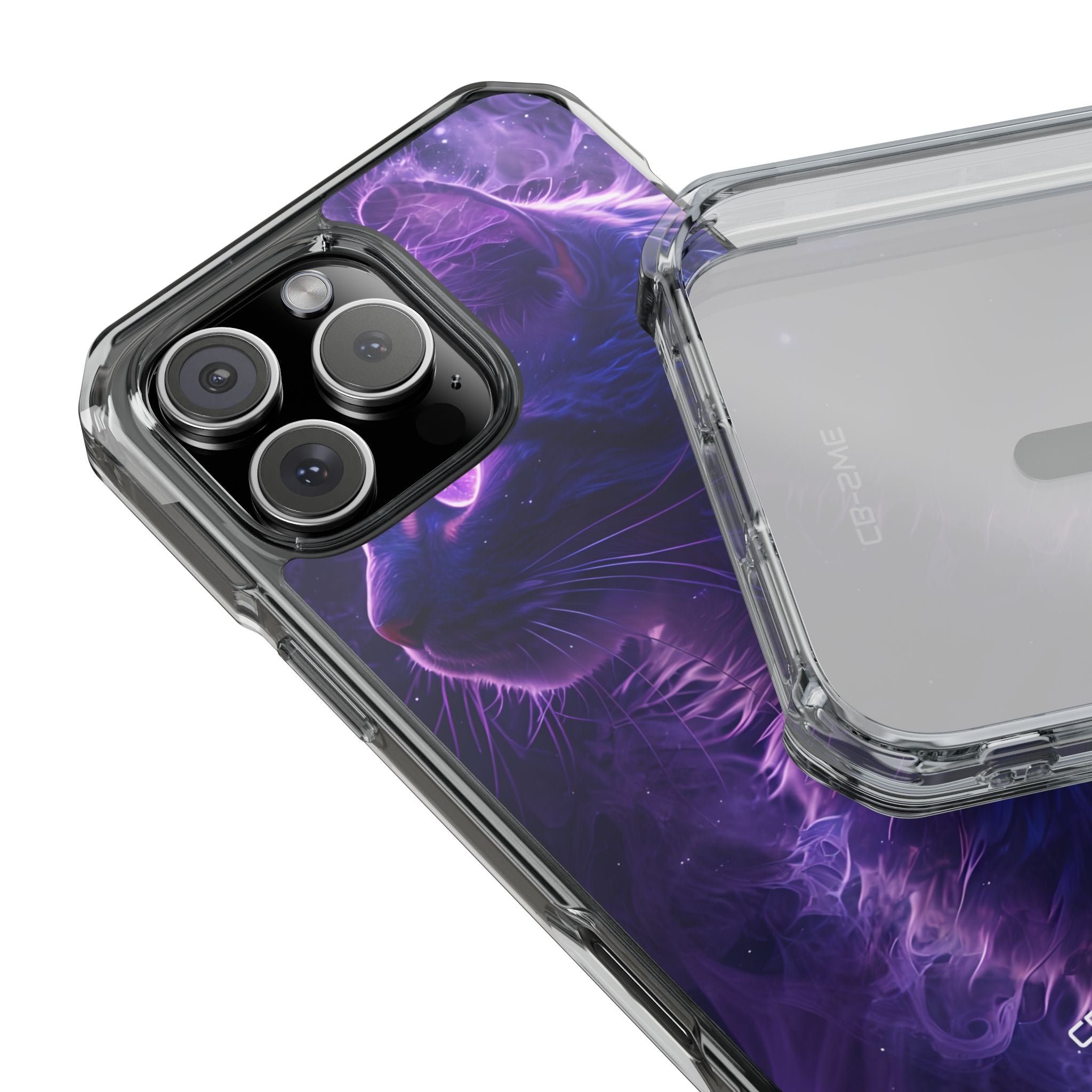 Mystical Starlit Cat iPhone Case - Impact