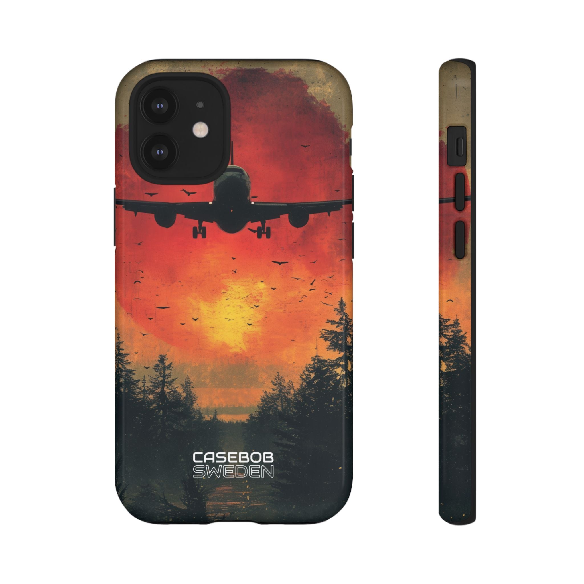 Crimson Sky Flight iPhone 12 - Tough