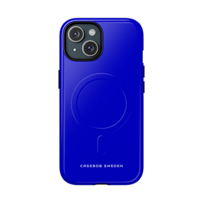 Medium Blue iPhone 15 | Tough+ Phone Case