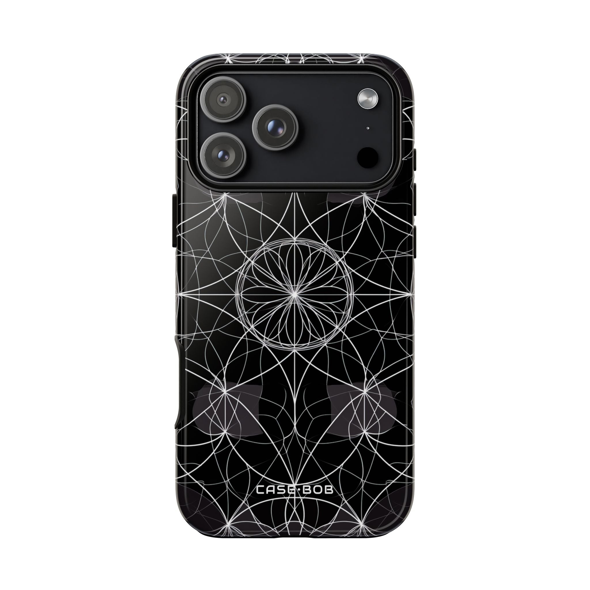 Radiant Petal Orbit iPhone 17 Pro Max Case - Tough