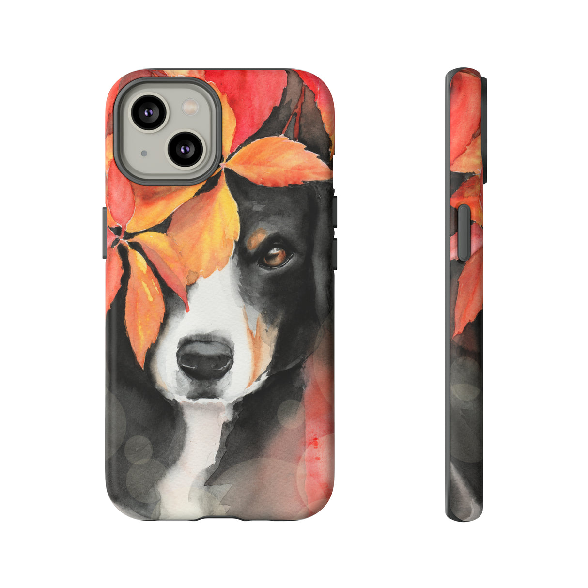 Watercolor Dog - Protective Phone Case