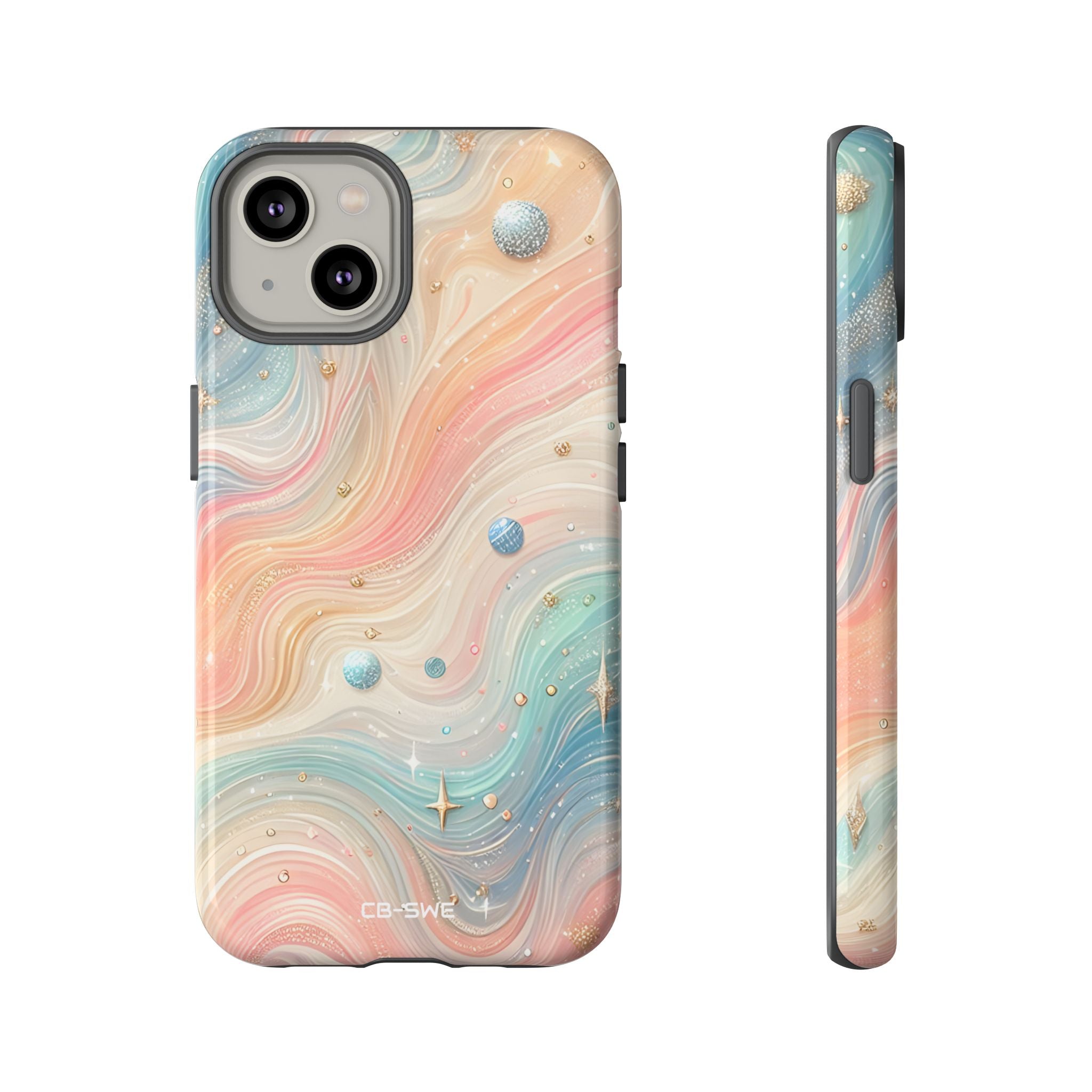Celestial Waves Dance - iPhone Case