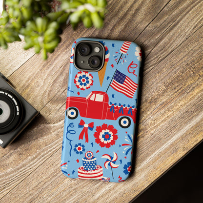 Celebration Fireworks Burst - iPhone Case