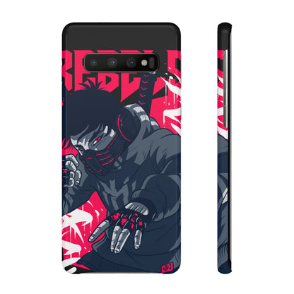 Ninja Rebel Android Case (Slim) Samsung Galaxy S10 Glossy Phone Case