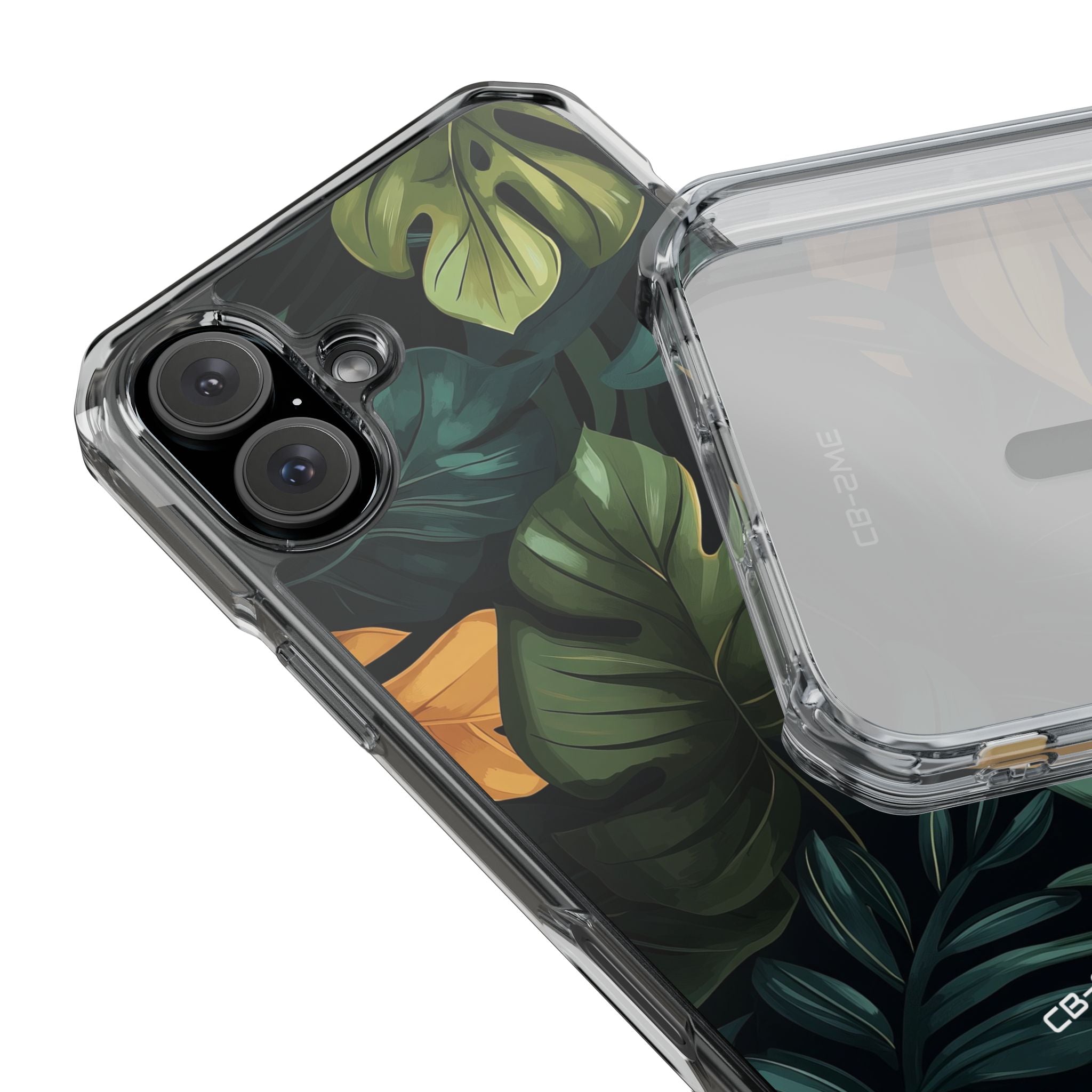 Tropical Leaves Dance iPhone Case - Impact