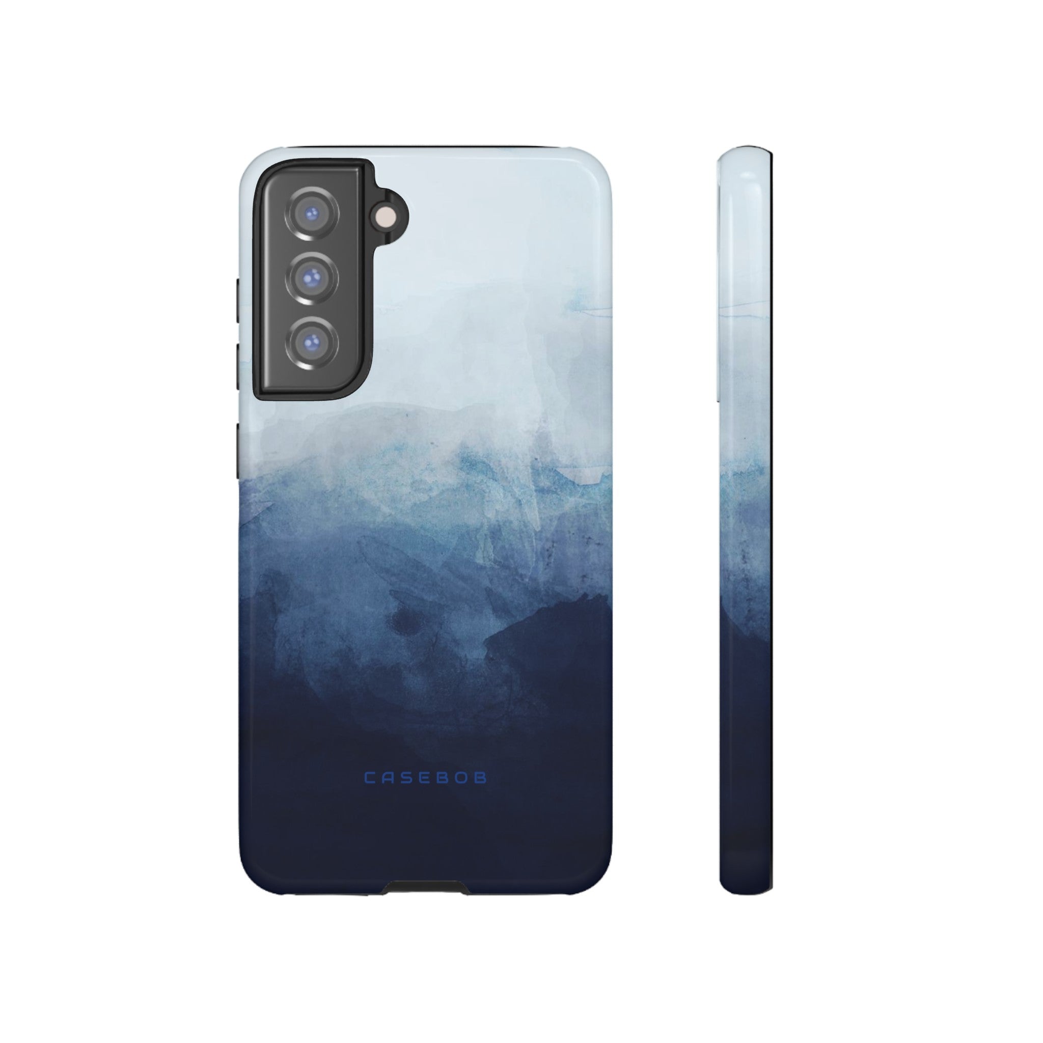 Abstract Blue Gradient - Protective Phone Case