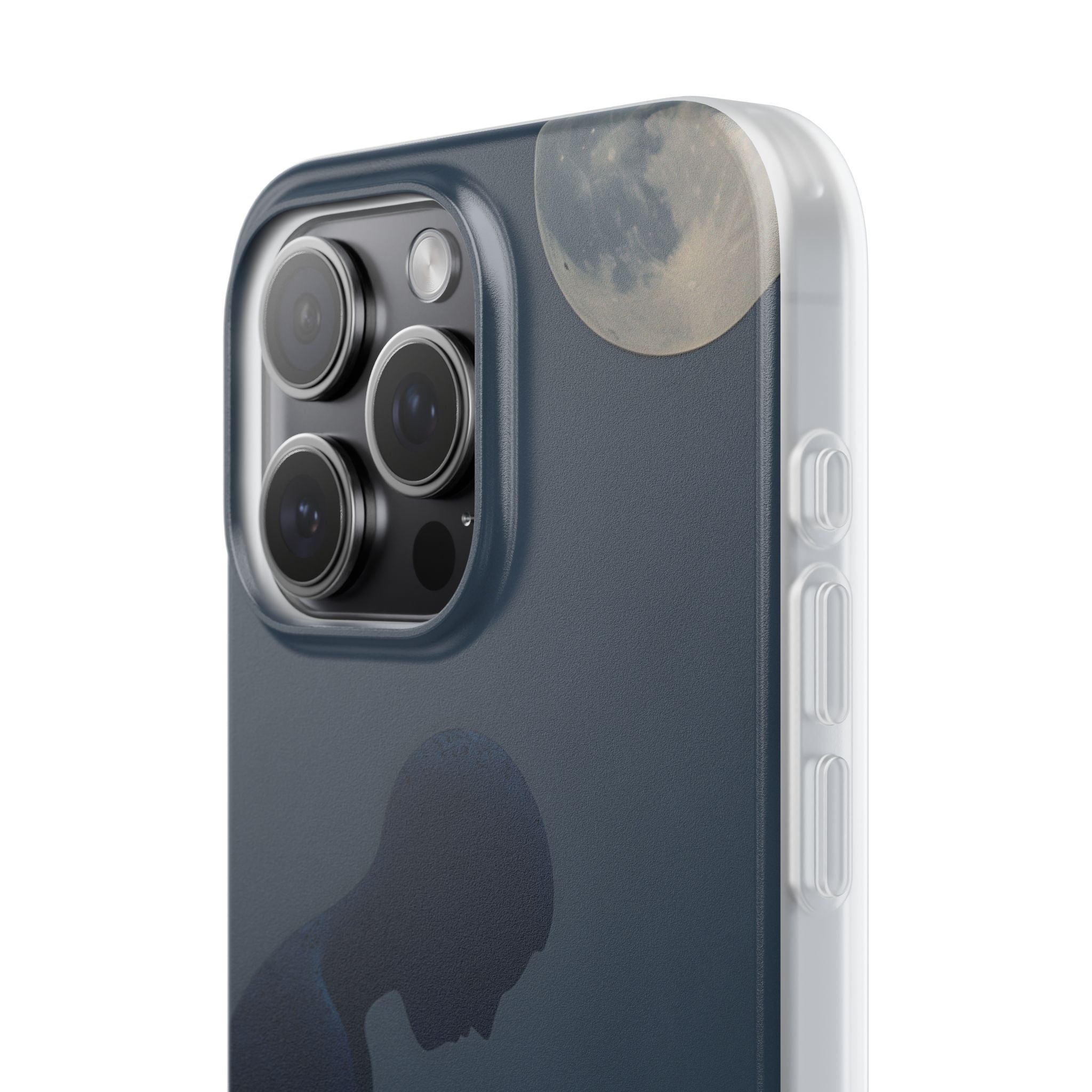 Moonlit Contemplation iPhone 15 Pro Max Case - Soft