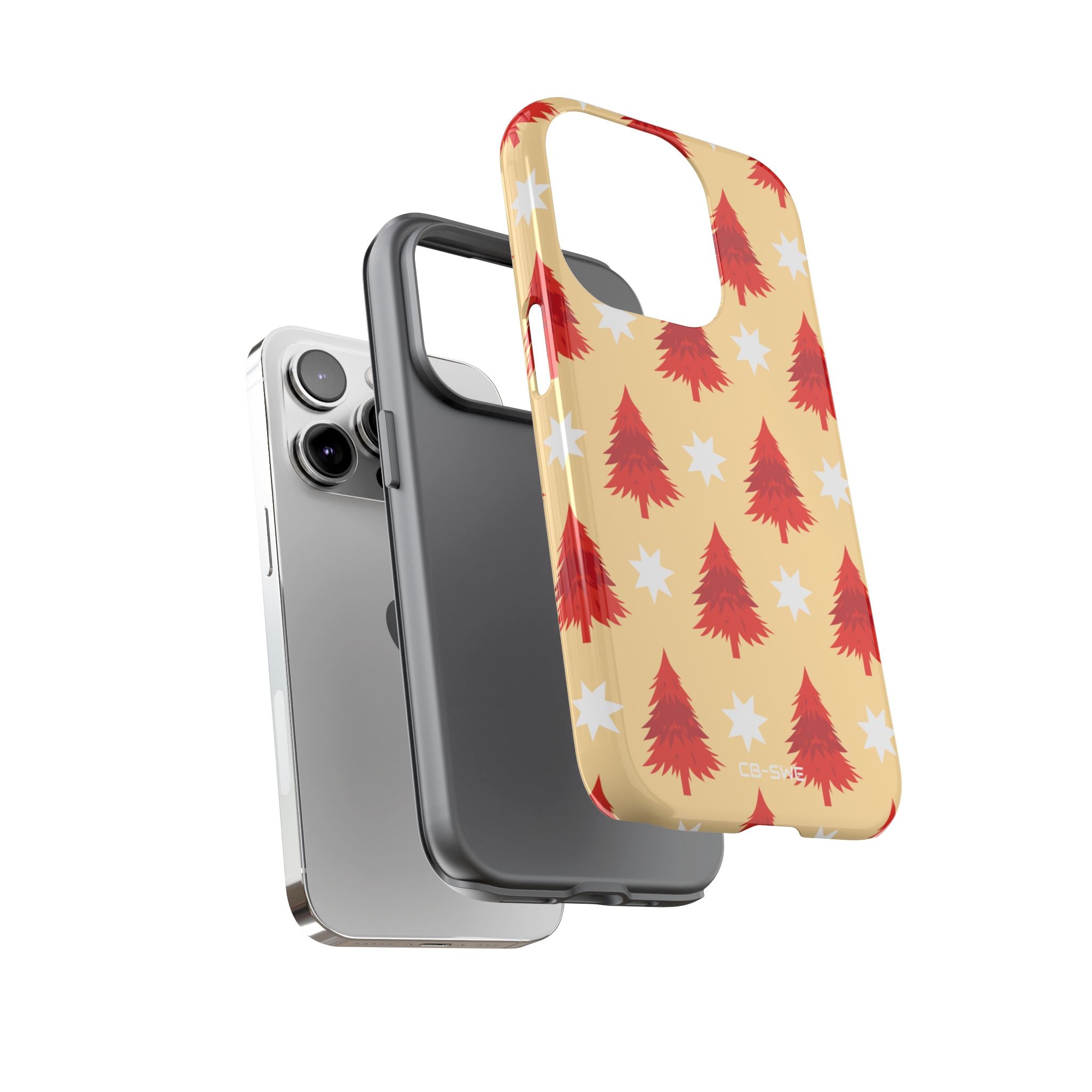Red Trees Shine - iPhone Case